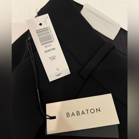 NWT Artizia Babaton BLACK Kenton pants Size 12 - Picture 14 of 16
